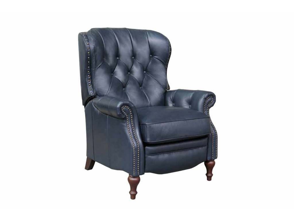 BarcaLounger 7-4733-5700-47  Kendall Low Leg Recliner Shoreham Blue