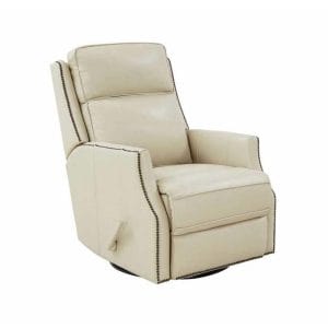 BarcaLounger 8-1120-5708-45  Aniston Swivel Glider Recliner Barone Navy Blue