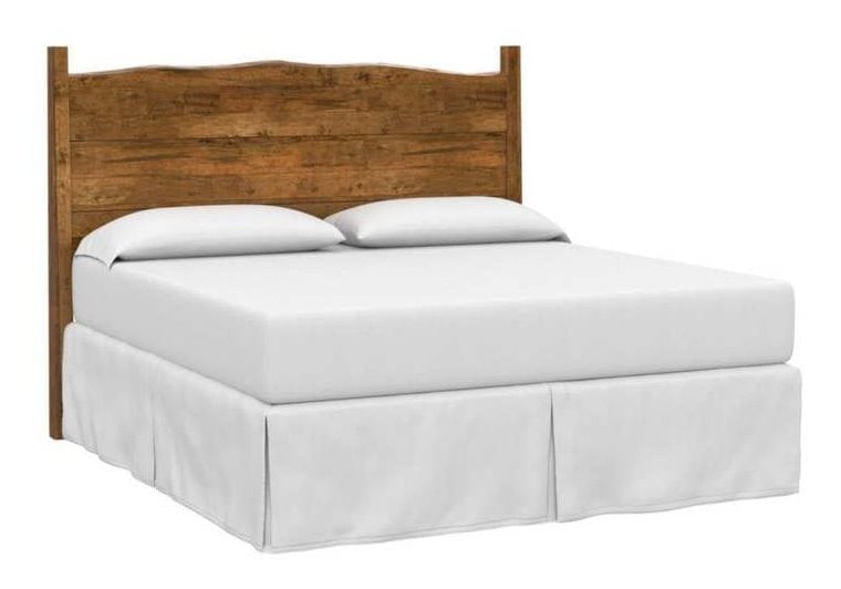 Bassett 2015-H159 BenchMade Heritage Maple Live Edge Panel Headboard