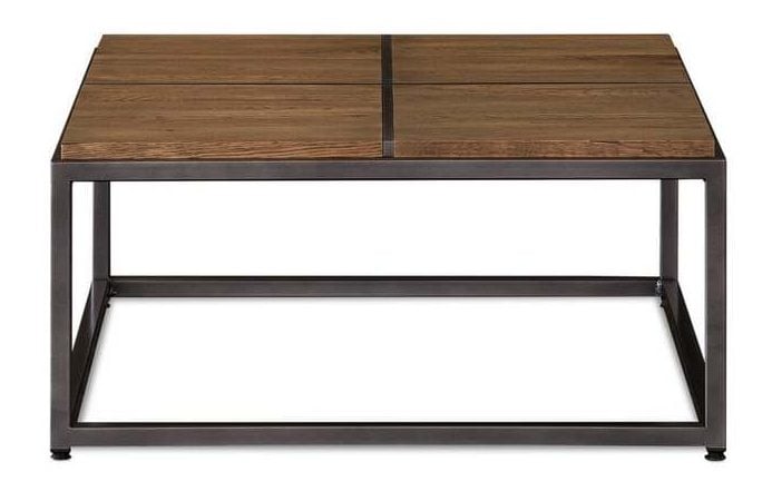 Bassett 6M21-0623 BenchMade Midtown Oak Small Square Cocktail Bassett 6M21-0623 BenchMade Midtown Oak Small Square Cocktail