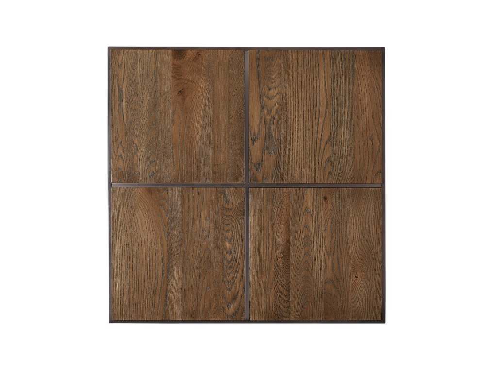 Bassett 6M21-0623 BenchMade Midtown Oak Small Square Cocktail Bassett 6M21-0623 BenchMade Midtown Oak Small Square Cocktail