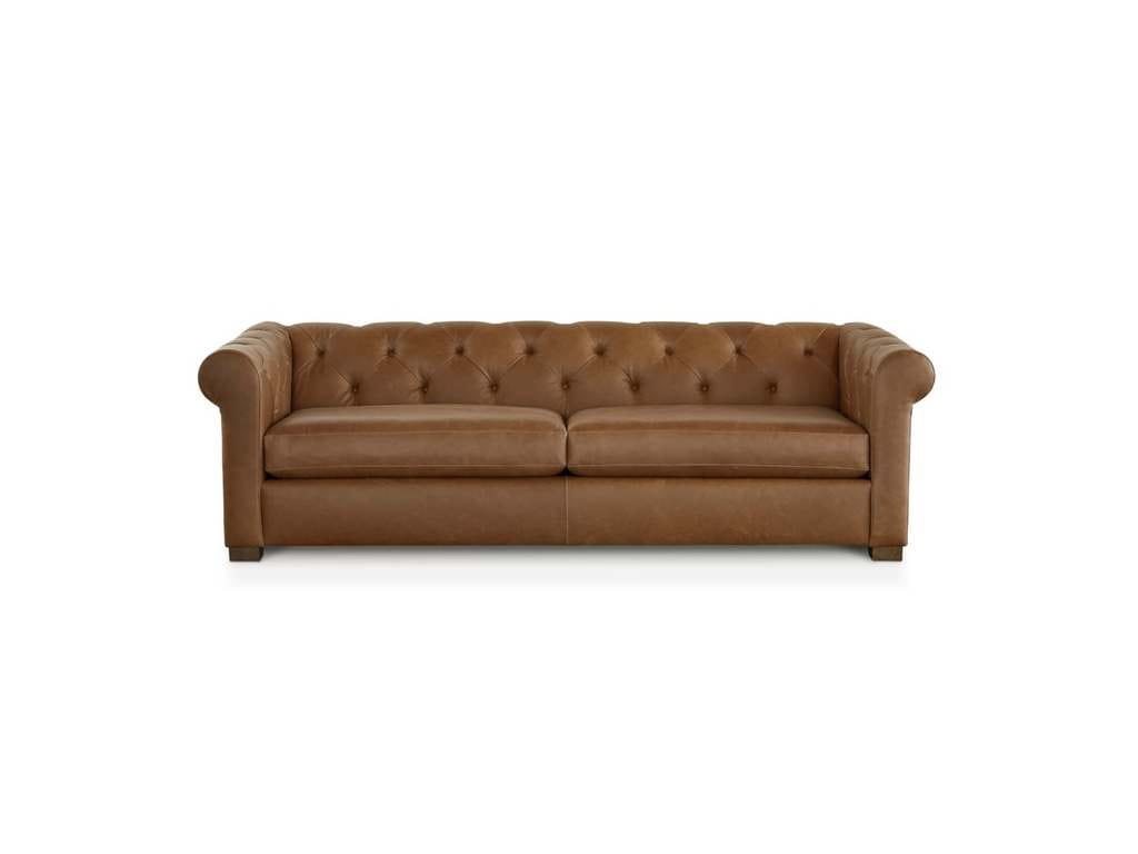 Bassett 3133-62L Benchmade Benchmade Jamestown Leather Sofa