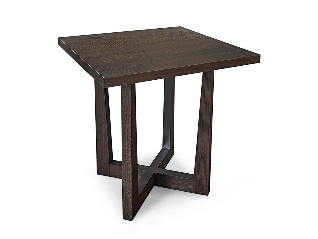 Bassett 6121-0665 Benchmade Liam Oak Square End Table