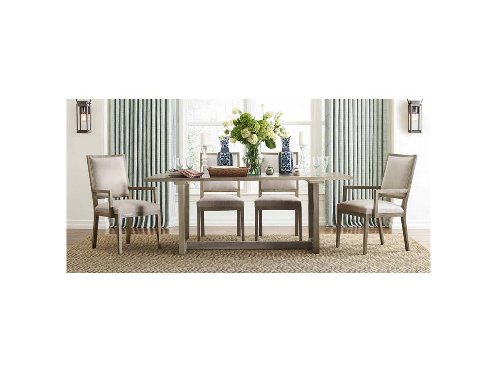 Bassett 4121-K9640L Benchmade Benchmade Liam Oak Rectangle Dining Table Bassett 4121-K9640L Benchmade Benchmade Liam Oak Rectangle Dining Table