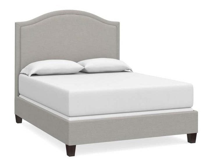 Bassett 1992-K69F Upholstered Beds Vienna King Arched Bed