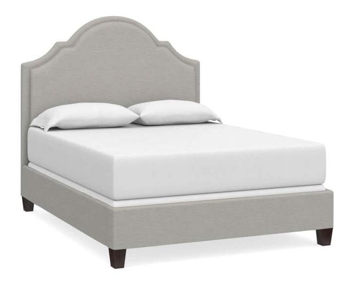 Bassett 1998-K69F Upholstered Beds Barcelona King Bonnet Bed