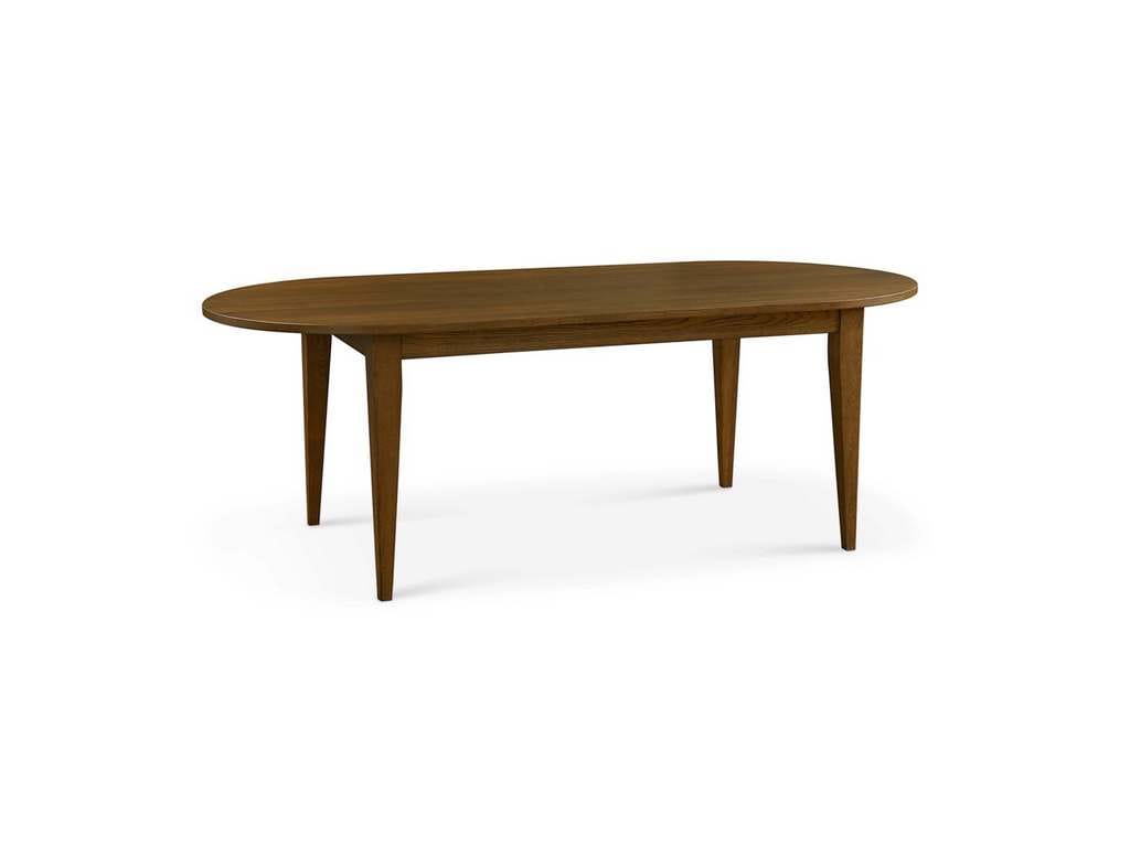 Bassett 4121-8440C Benchmade Benchmade Dining Owens Oak Oval Dining Table