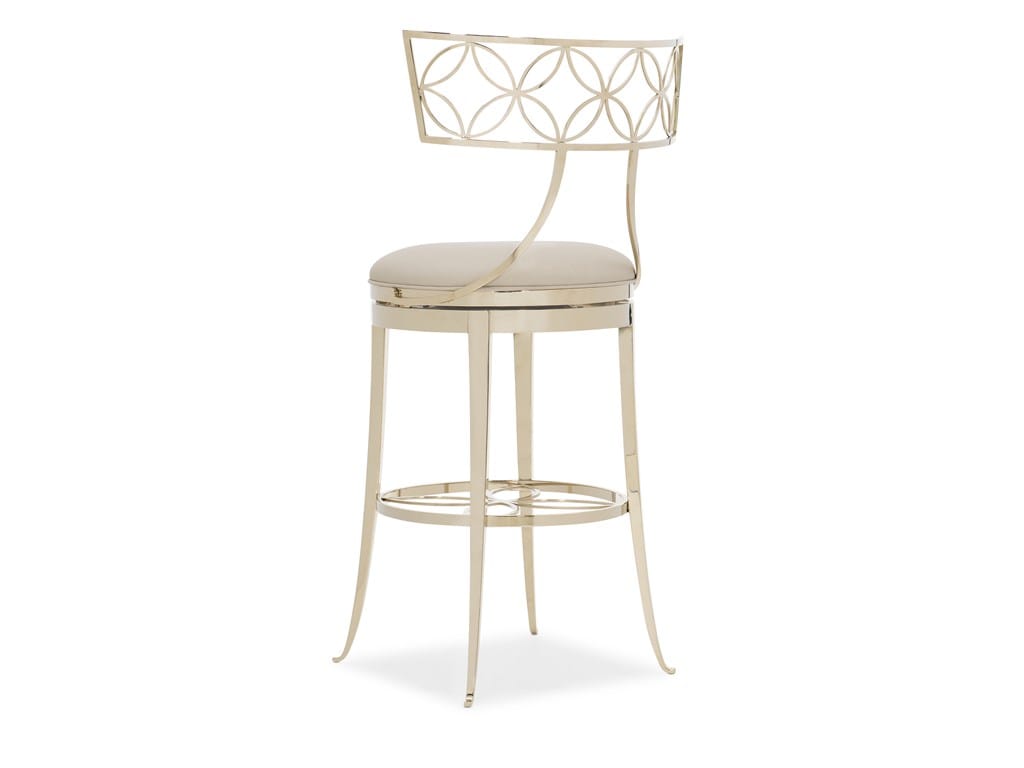 Caracole CLA-419-305 Caracole Classic Royal Klismos At The Bar Barstool Caracole CLA-419-305 Caracole Classic Royal Klismos At The Bar Barstool