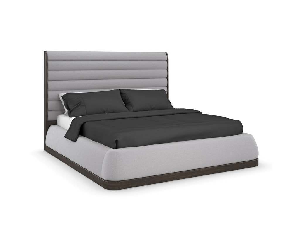 Caracole M133-421-121 La Moda Upholstered Panel Bed