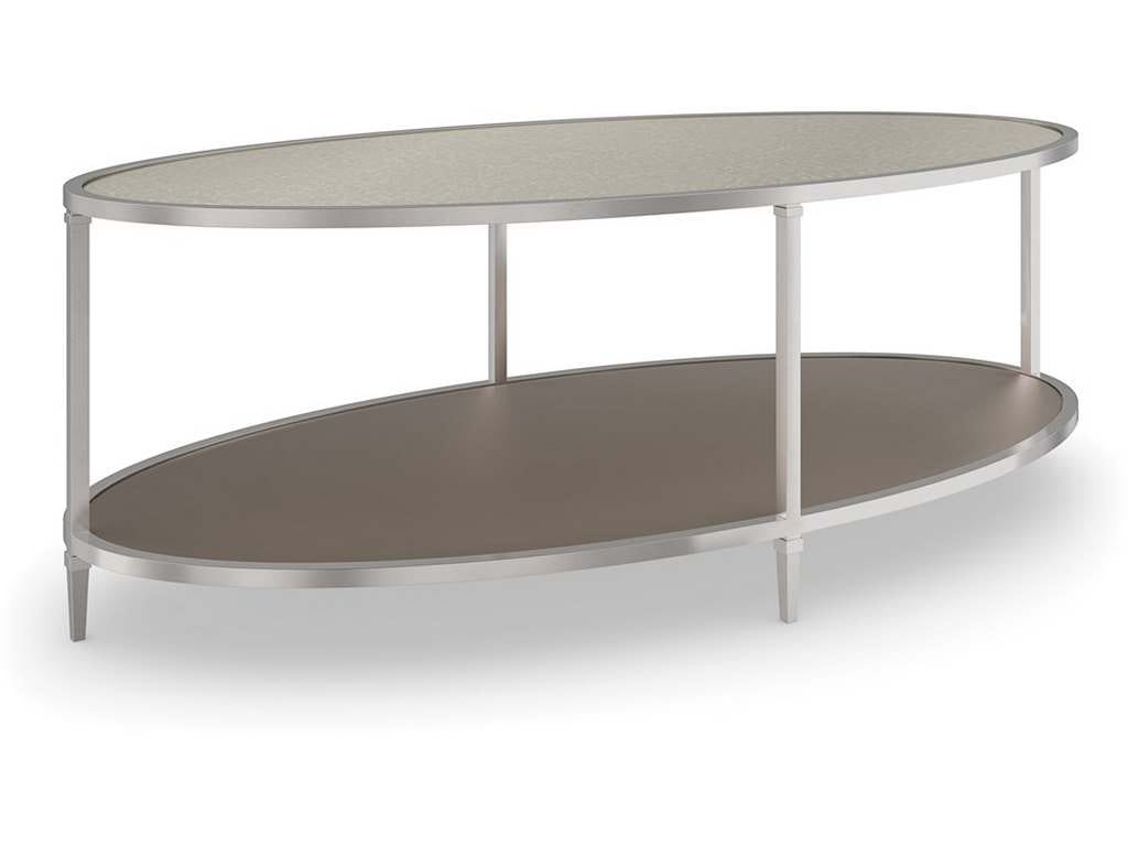 Caracole CLA-423-409 Caracole Classic Shimmer Oval Cocktail Table