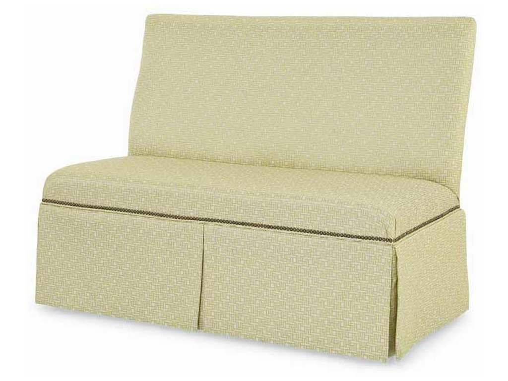 Century 3380-1-SK Century Chair 32 to 44 inch Skirted Armless Banquette