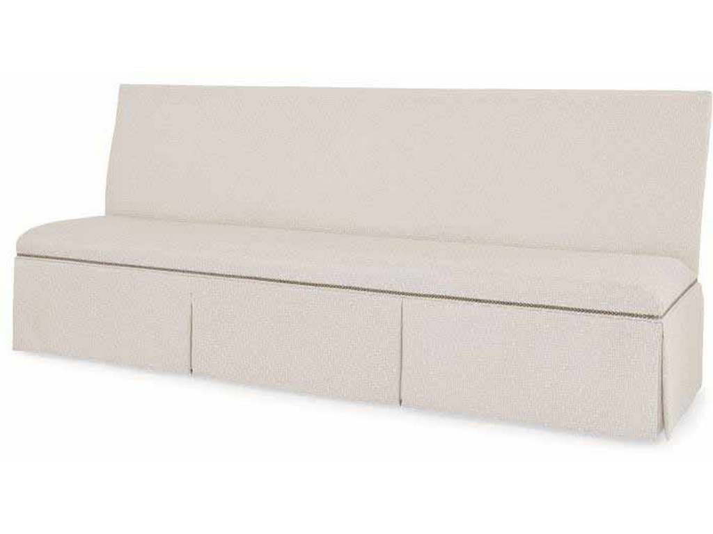 Century 3380-5-SK Century Chair 85 to 96 inch Skirted Armless Banquette
