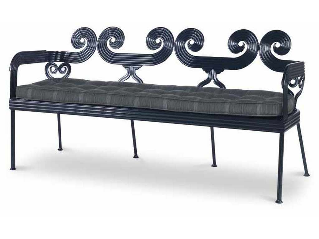 Century AE-D41-41-PAD Thomas O Brien Outdoor Augustine Garden Bench Seat Pad