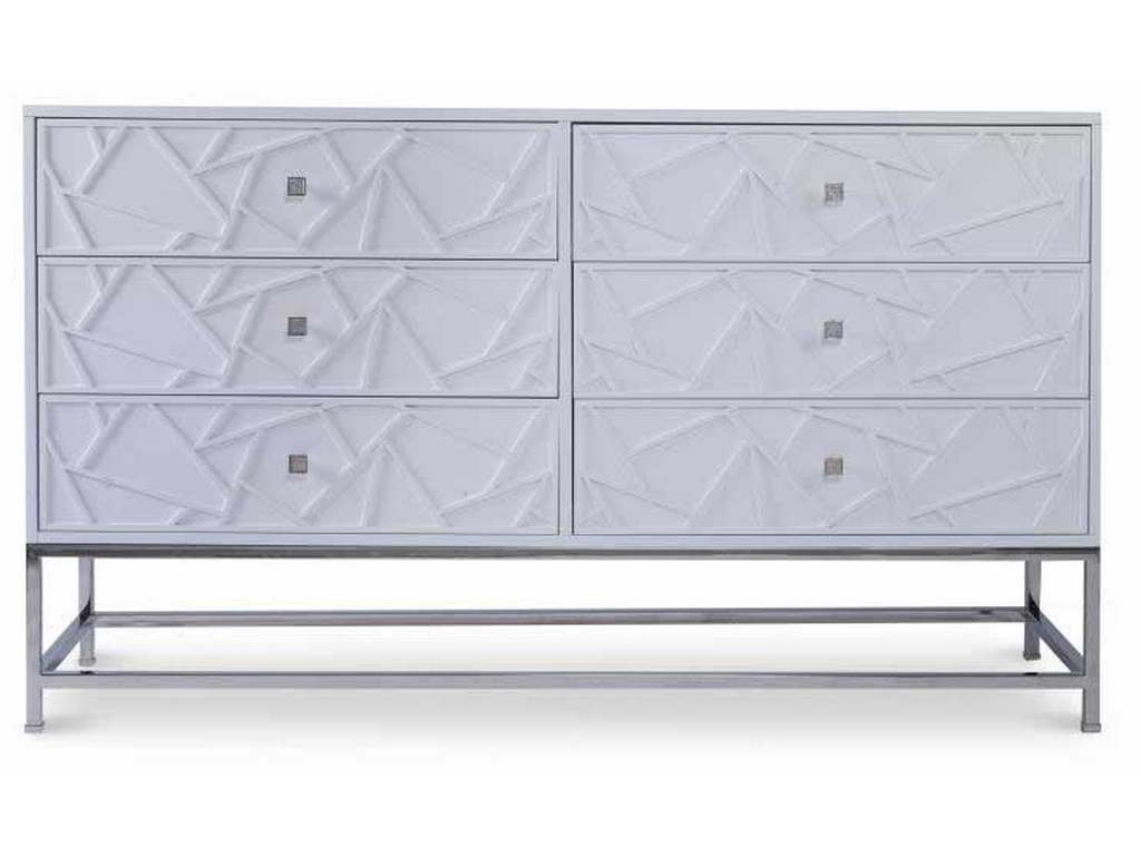 Century CR9-401 Details Case Six Drawer Dresser