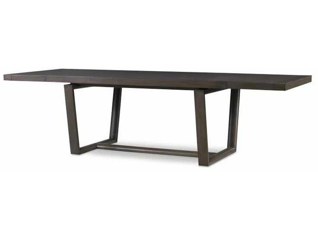 Century CT4008-MK Curate Hatteras Rectangular Dining Table Mink Grey