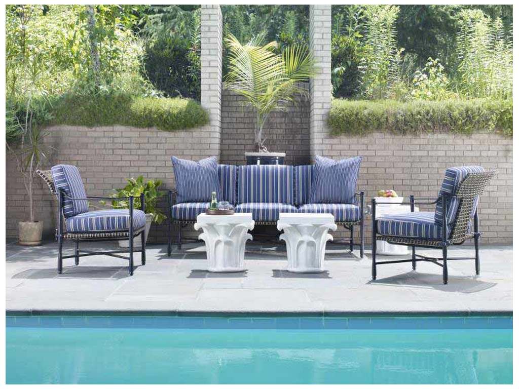 Century D89-5465-WH Outdoor Complements 20 inch Side Table Century D89-5465-WH Outdoor Complements 20 inch Side Table