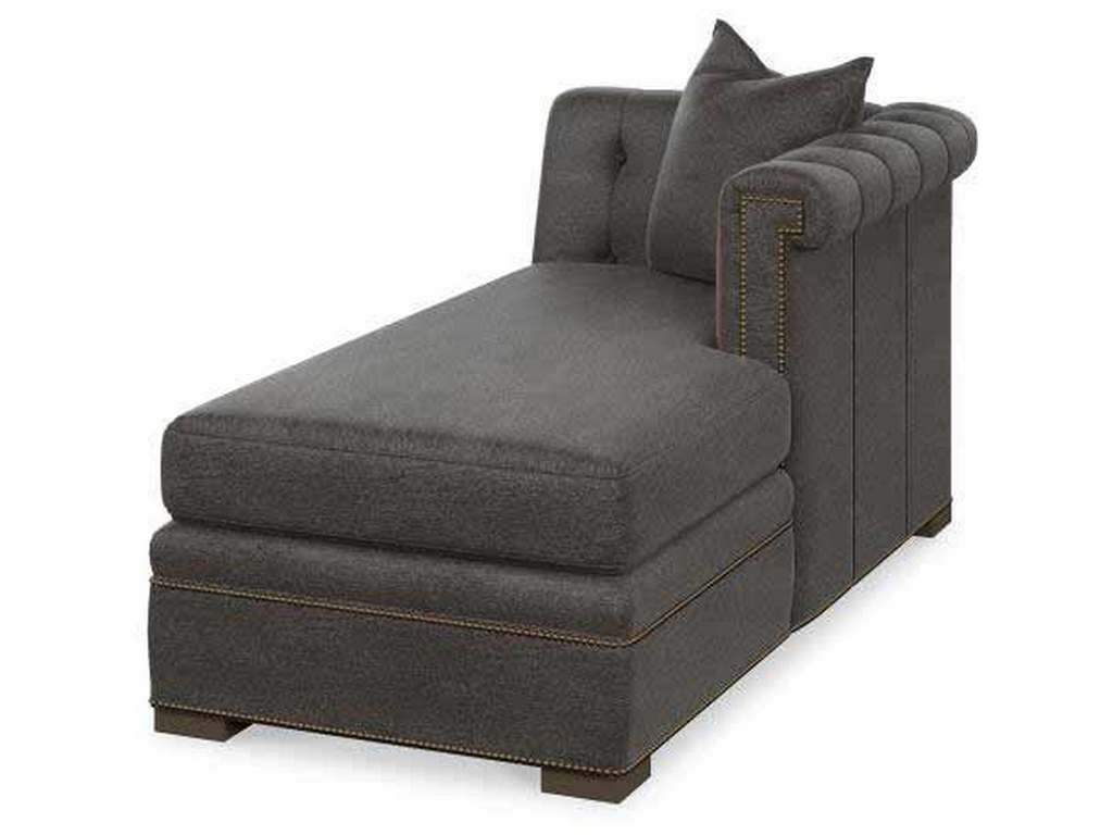 Century Furniture LTD7700-91 Modern Chesterfield Raf Chaise