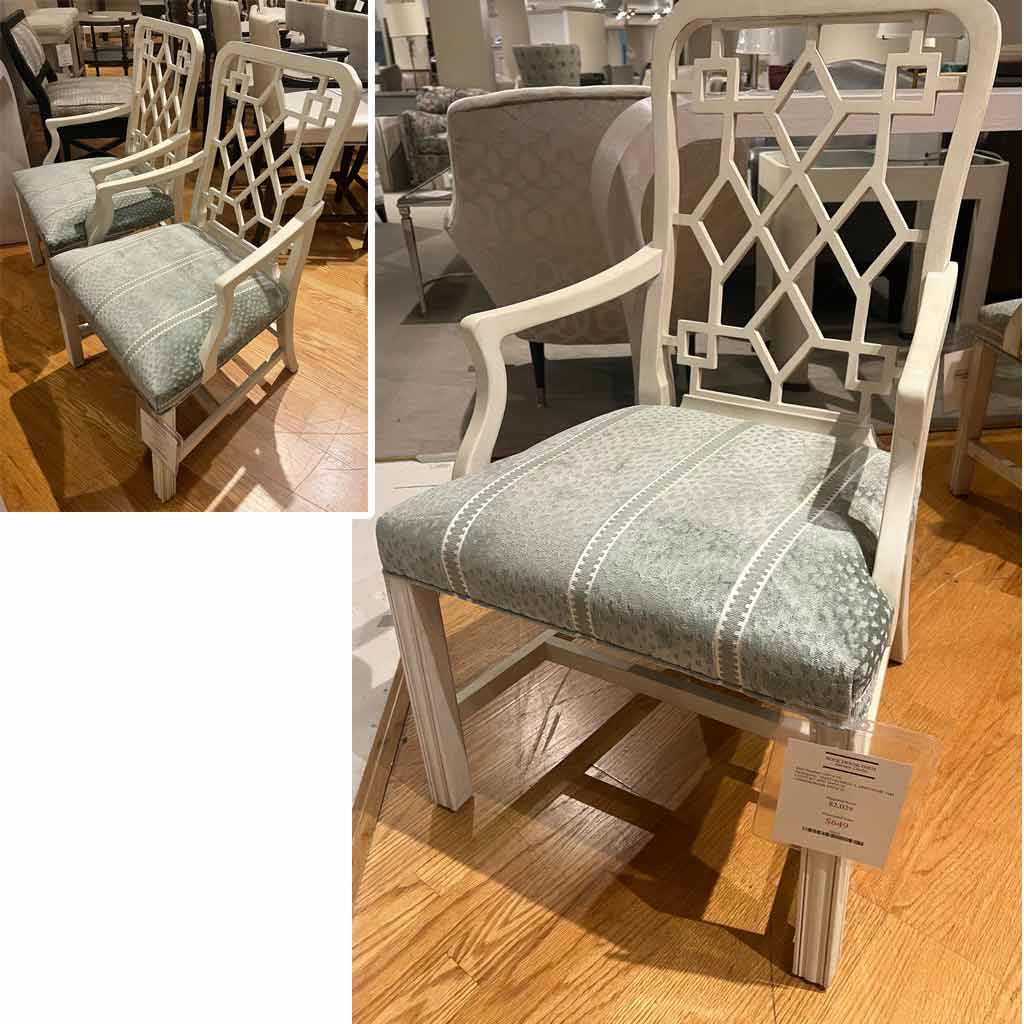 Century 3497A Isabella Arm Chairs Hickory Park Furniture Galleries