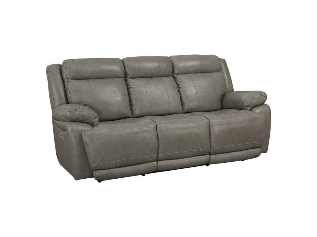Club Level By Bassett 3706-P62P Evo Power Reclining Sofa