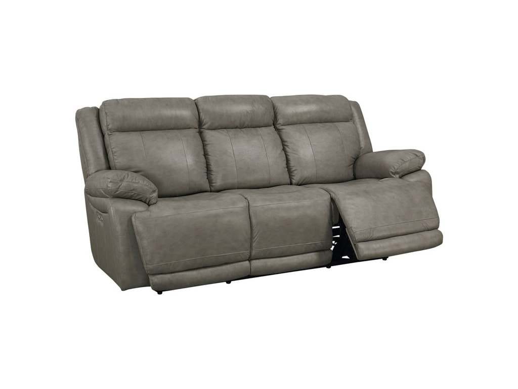 Club Level By Bassett 3706-P62P Evo Power Reclining Sofa