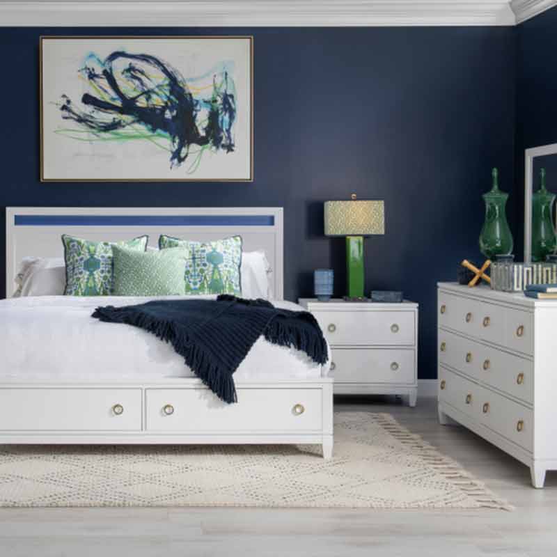 Legacy Classic Furniture Summerland White Finish