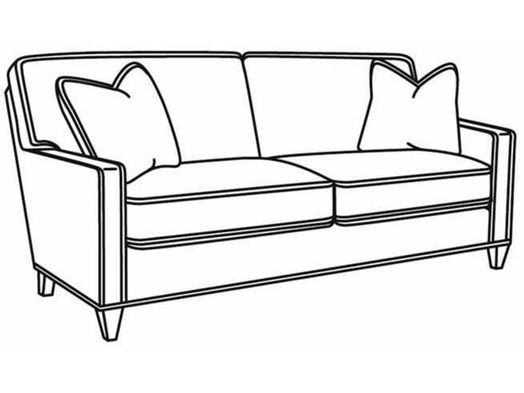 CR Laine 7654  Topsider Loveseat