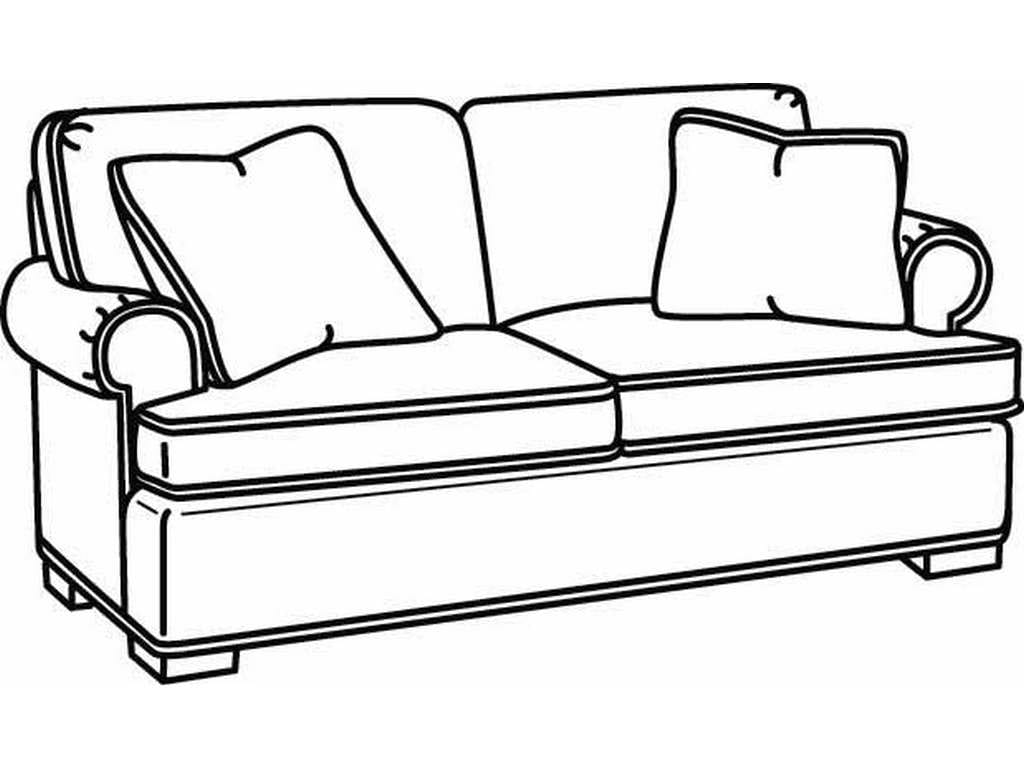 CR Laine CD8600  Series CD8604S Loveseat