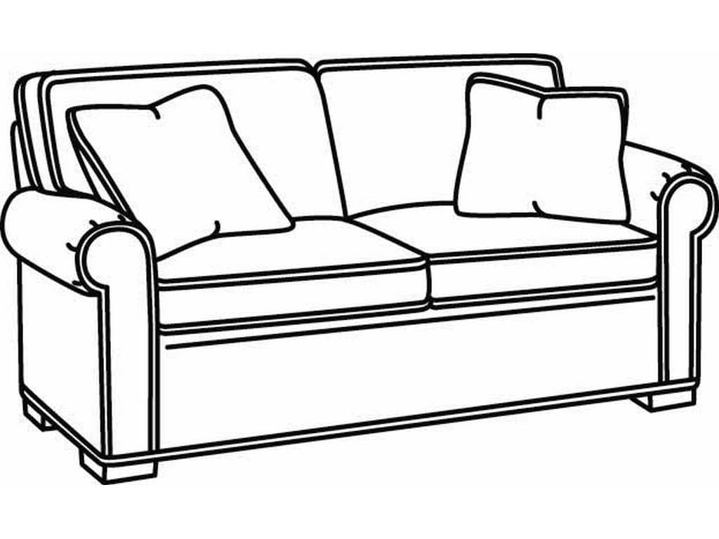 CR Laine CD8700  SERIES CD8724S Loveseat