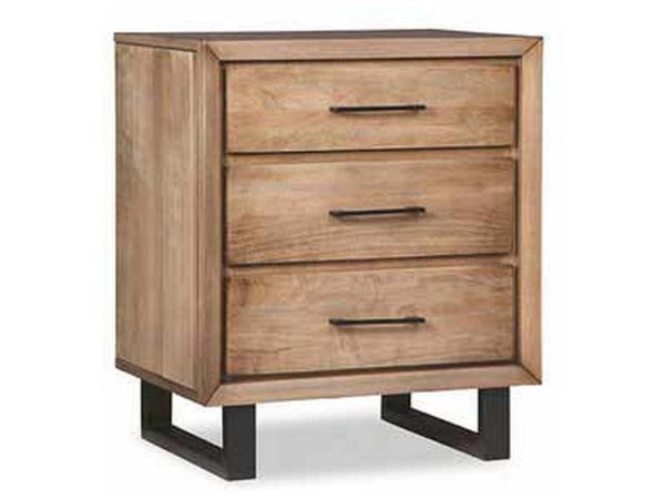 Durham 186-203 Odyssey 3 Drawer Night Stand