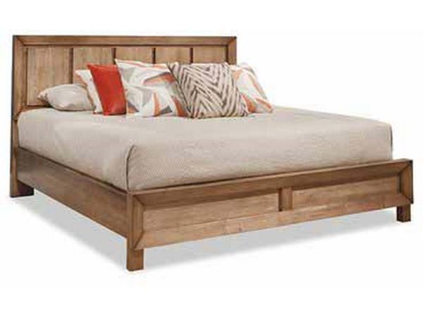 Durham 186-144 Odyssey King Panel Bed