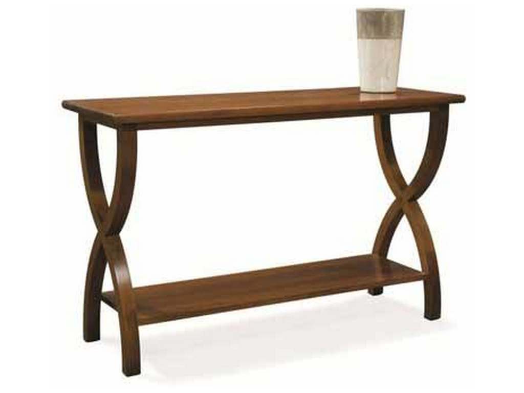 Durham 900563D Solid Accents Transitional Sofa Back Table Hickory Park Furniture Galleries