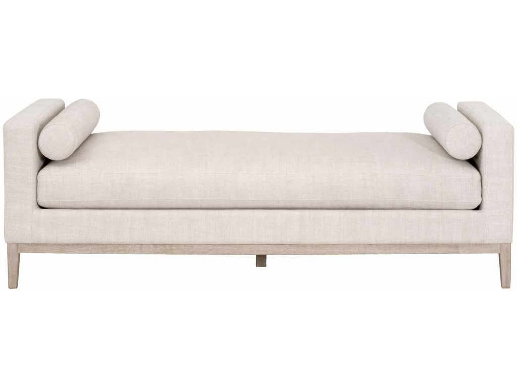 Essentials For Living 6701.BISQ/NG  Keaton Daybed in Bisque Natural Gray Oak