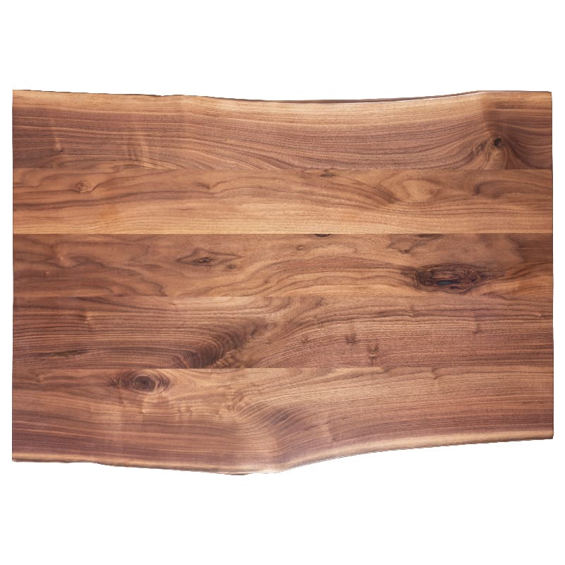 Fairfield CW54-DK Live Edge Crotch Walnut 54 inch Desk Top