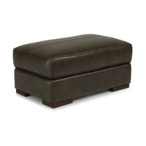 Flexsteel 1113-091 Jade Leather Rectangular Cocktail Ottoman