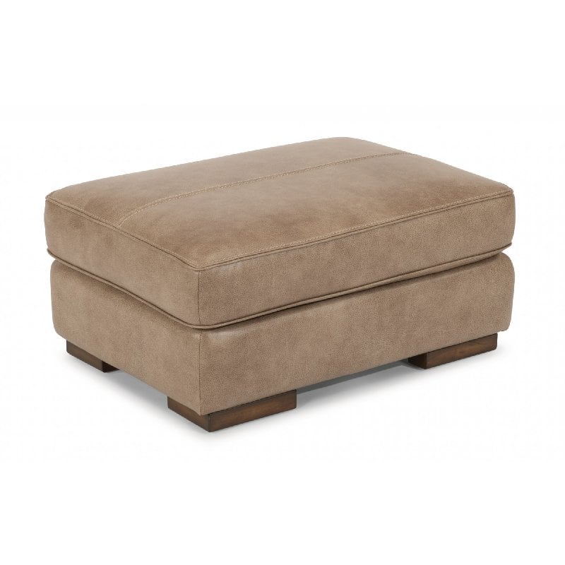 Flexsteel 1113-08 Jade Leather Ottoman Flexsteel 1113-08 Jade Leather Ottoman
