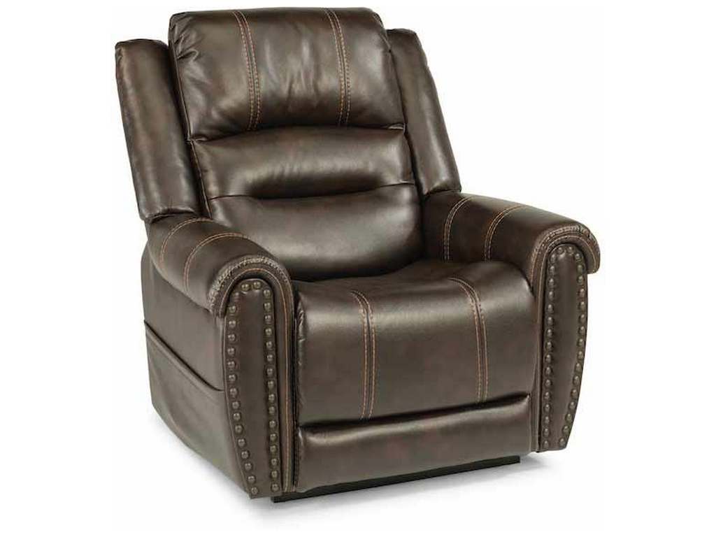 Flexsteel 1590-55PH  Oscar Power Lift Recliner with Power Headrest and Lumbar
