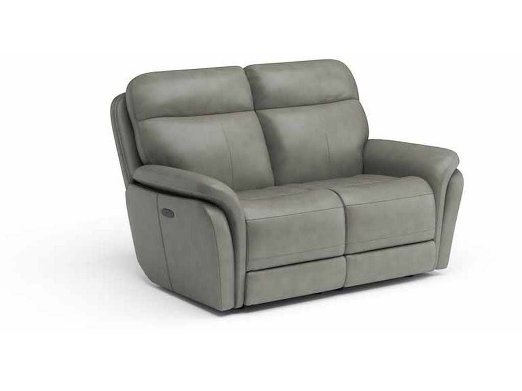 Flexsteel 1653-60PH  Zoey Power Reclining Loveseat with Power Headrests