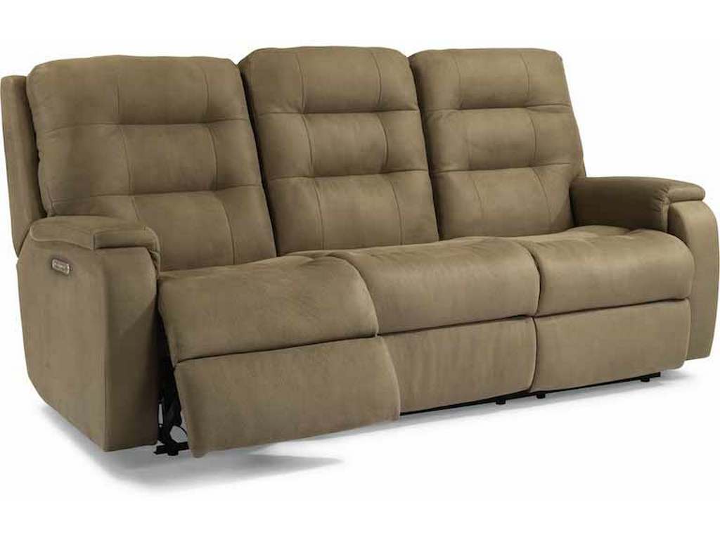 Flexsteel 2810-62H Arlo Power Reclining Sofa with Power Headrests Flexsteel 2810-62H Arlo Power Reclining Sofa with Power Headrests