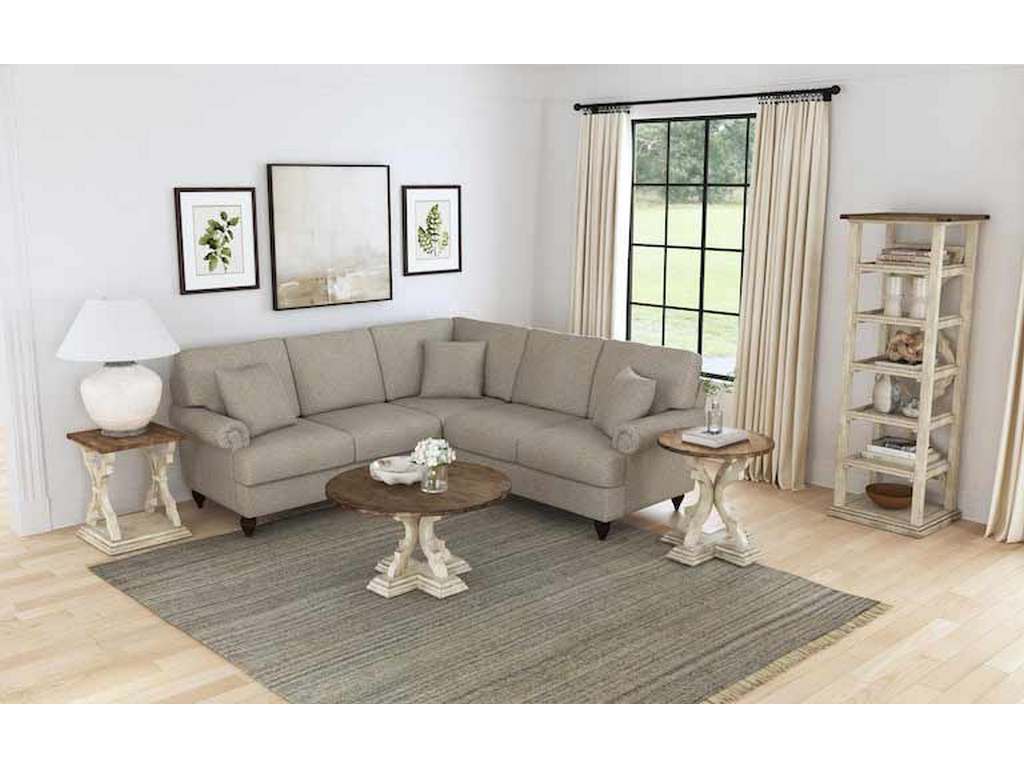 Flexsteel W1064-07 Estate Chairside Table Flexsteel W1064-07 Estate Chairside Table