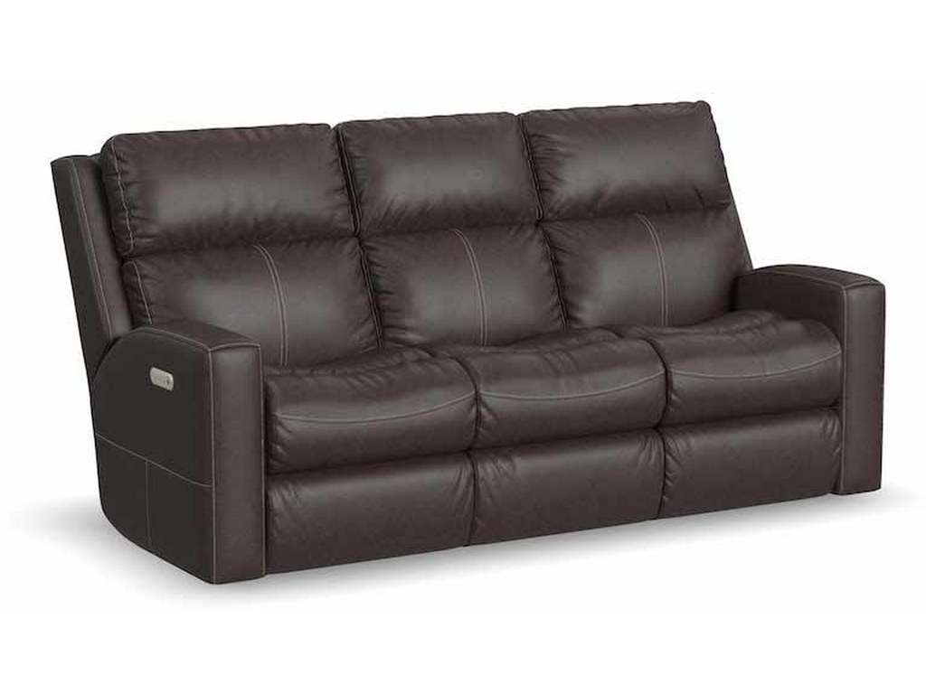 Flexsteel B3805-62L Score Power Reclining Sofa with Power Headrests and Lumbar Flexsteel B3805-62L Score Power Reclining Sofa with Power Headrests and Lumbar