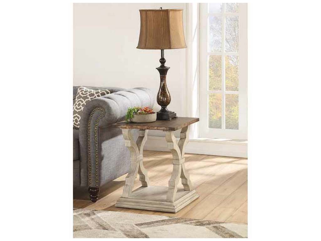 Flexsteel W1064-07 Estate Chairside Table Flexsteel W1064-07 Estate Chairside Table