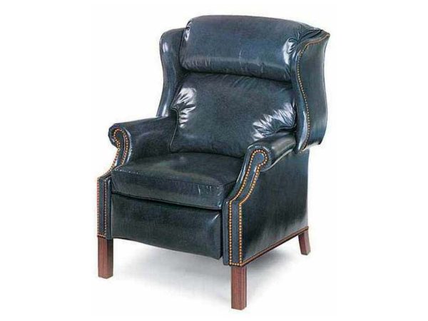 Hancock and Moore 1001-PR  Browning Bustle Back High Leg Power Recliner