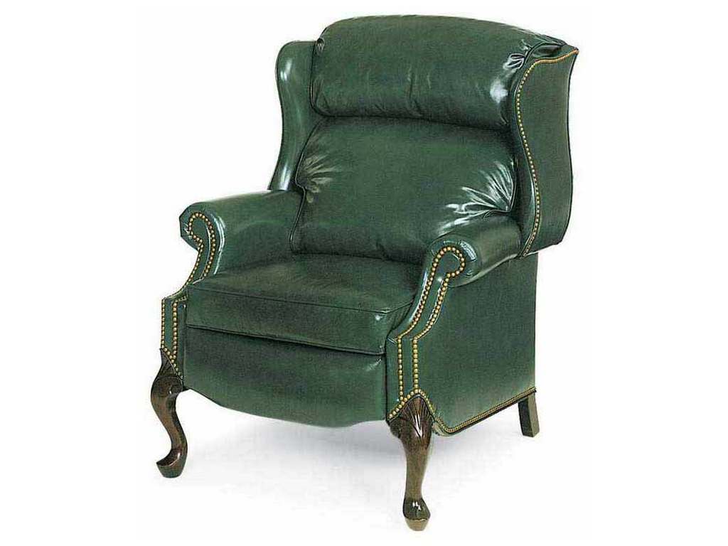 Hancock and Moore 1005-PRB  Alexander Bustle Back High Leg Power Recliner with Battery