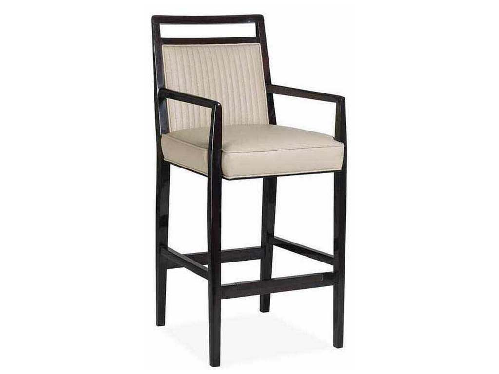 Hancock and Moore 179-30-CH Avril Channel Quilted Bar Stool Hancock and Moore 179-30-CH Avril Channel Quilted Bar Stool