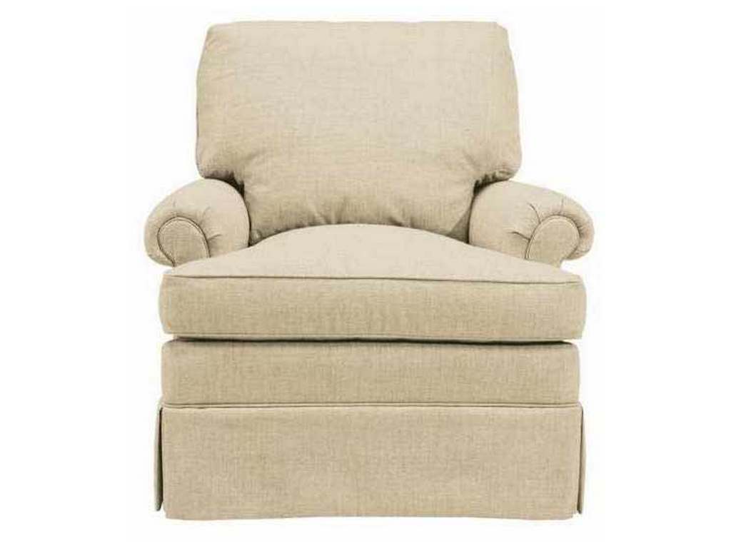 Hickory Chair HC408-28 Upholstery Guthery Glider Chair