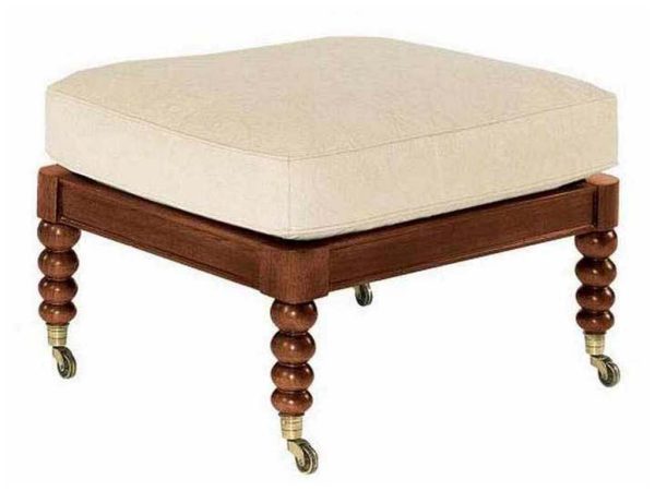 Hickory Chair HC5919-89 Spool Ottoman