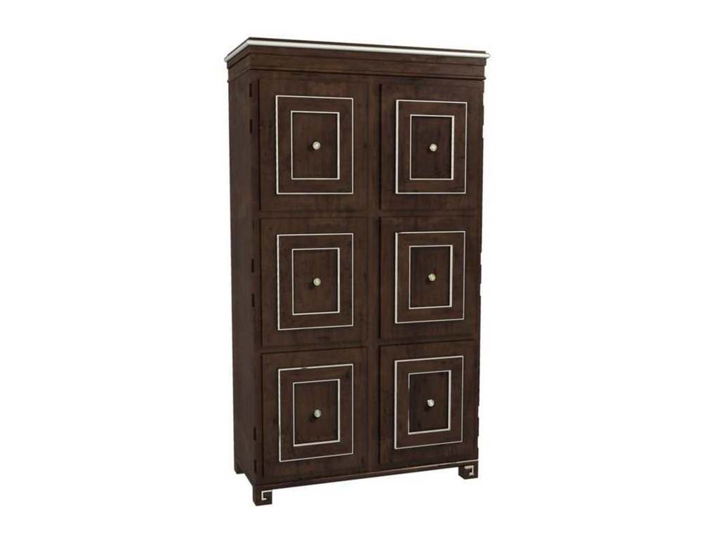Hickory Chair HC1569 70 Living Room Suzanne Kasler Tuxedo Armoire Entertainment Center Hickory Park Furniture
