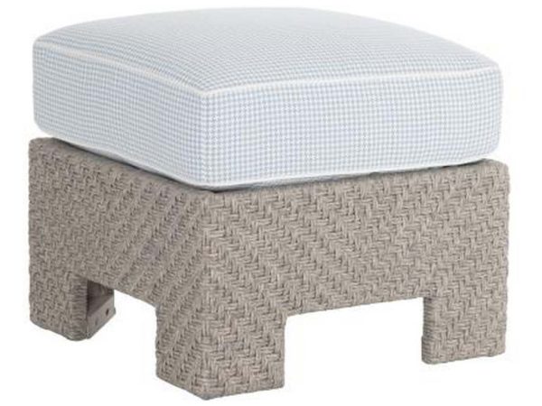 Hickory Chair HCD8800-30 Yara Woven Square Stool