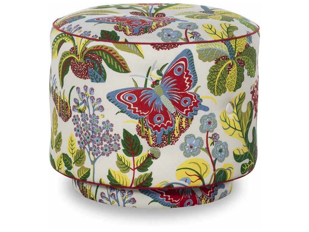 Highland House 1339-20  Mary Jane Swivel Ottoman