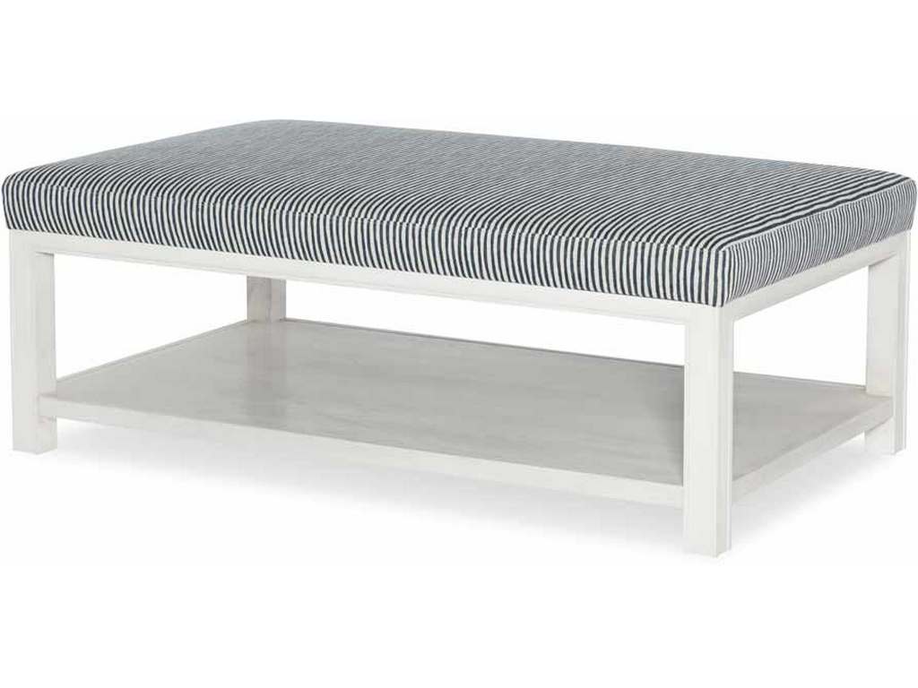 Highland House 1399-48P  Franco Cocktail Ottoman Plain Top